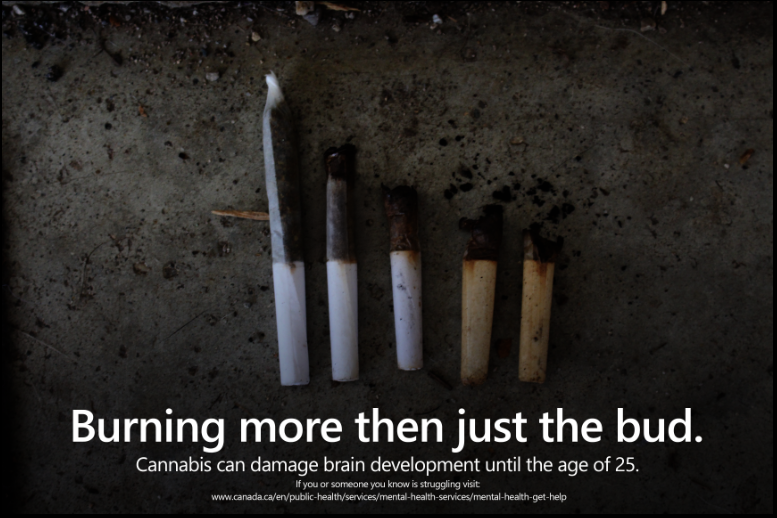A weed ad about the dangers of smoking weed